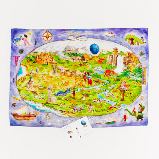 Lekesilke - seek and find - dinotopia