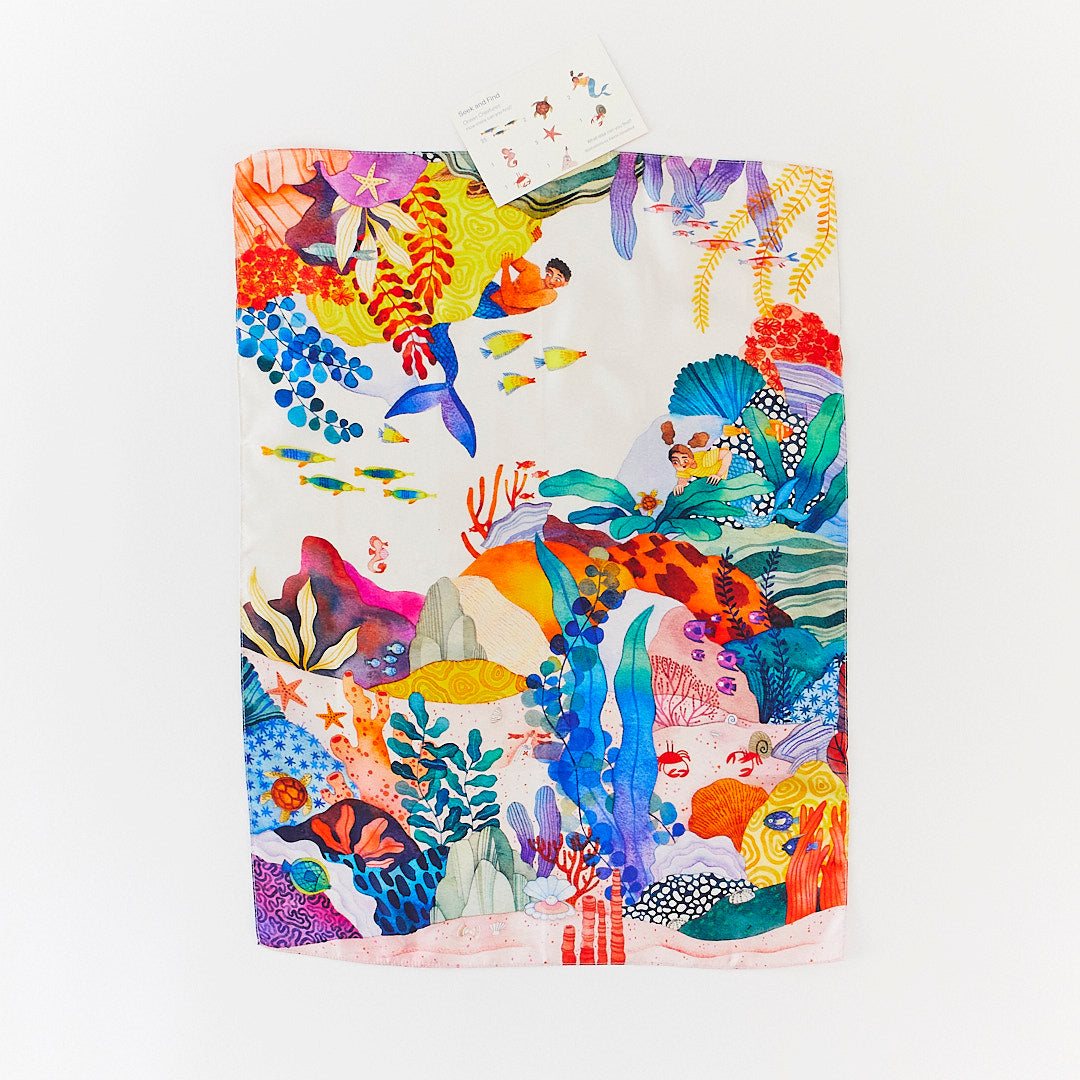 Lekesilke - seek and find - ocean creatures