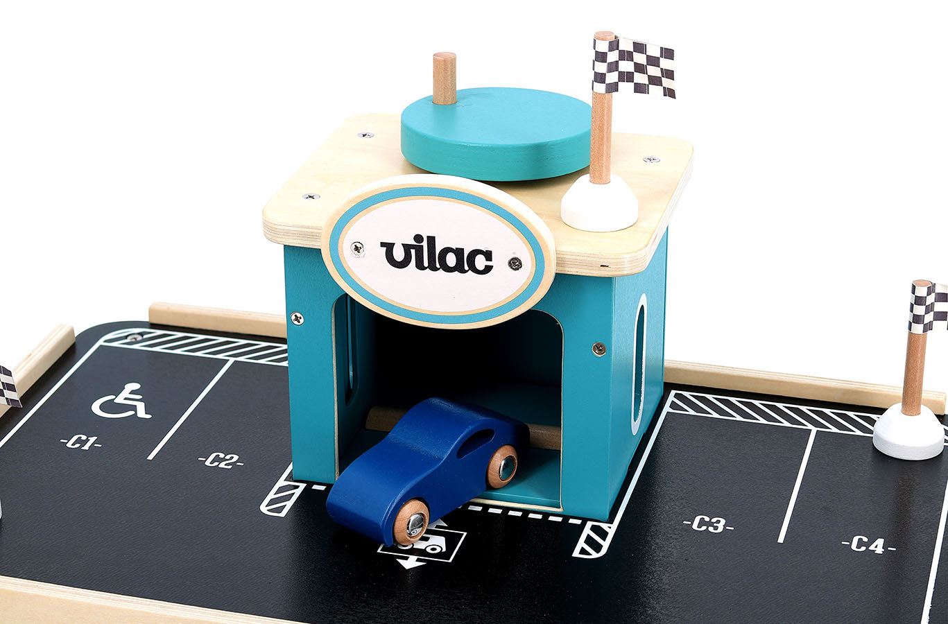 Vintage parkeringshus