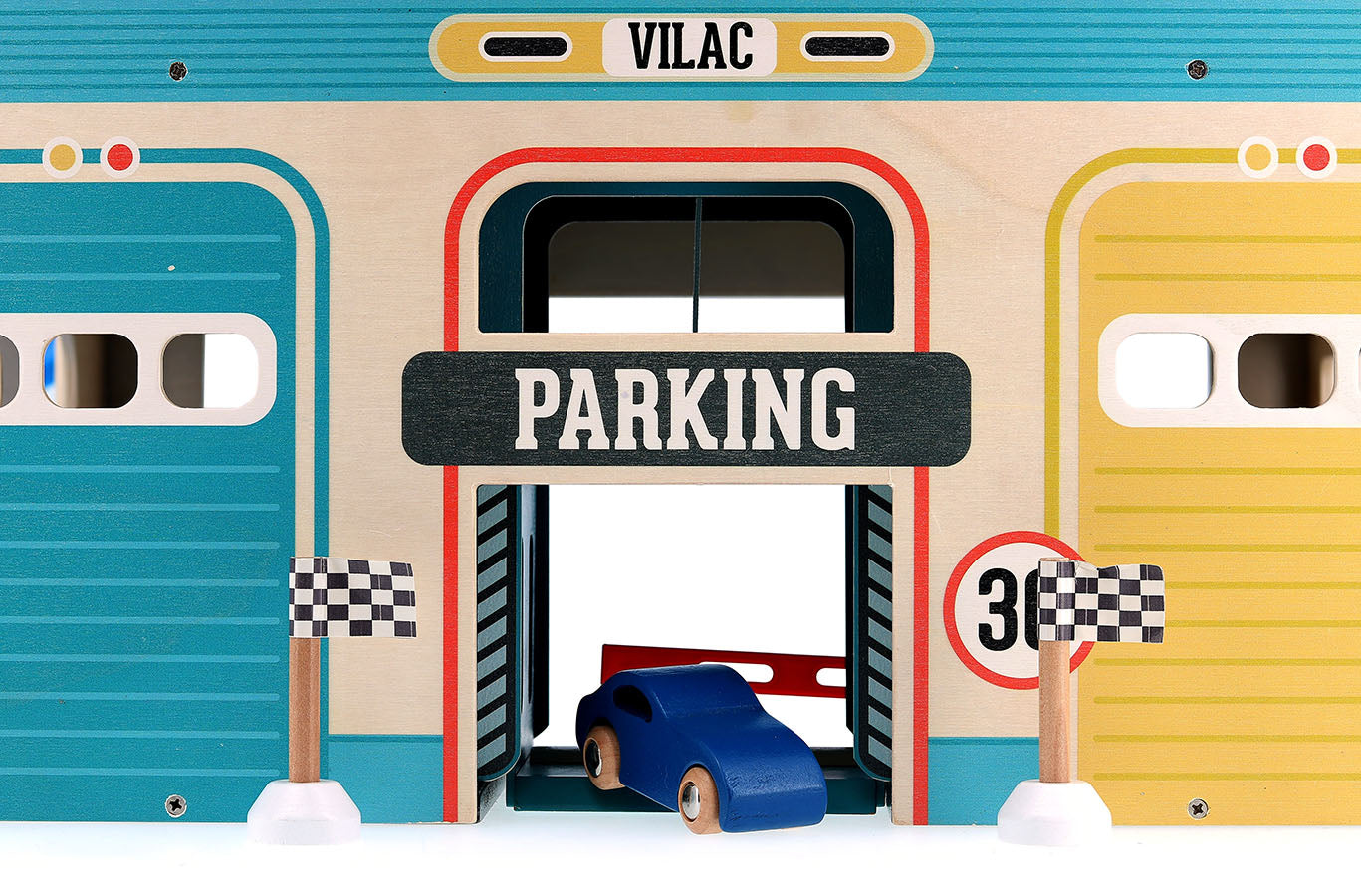 Vintage parkeringshus