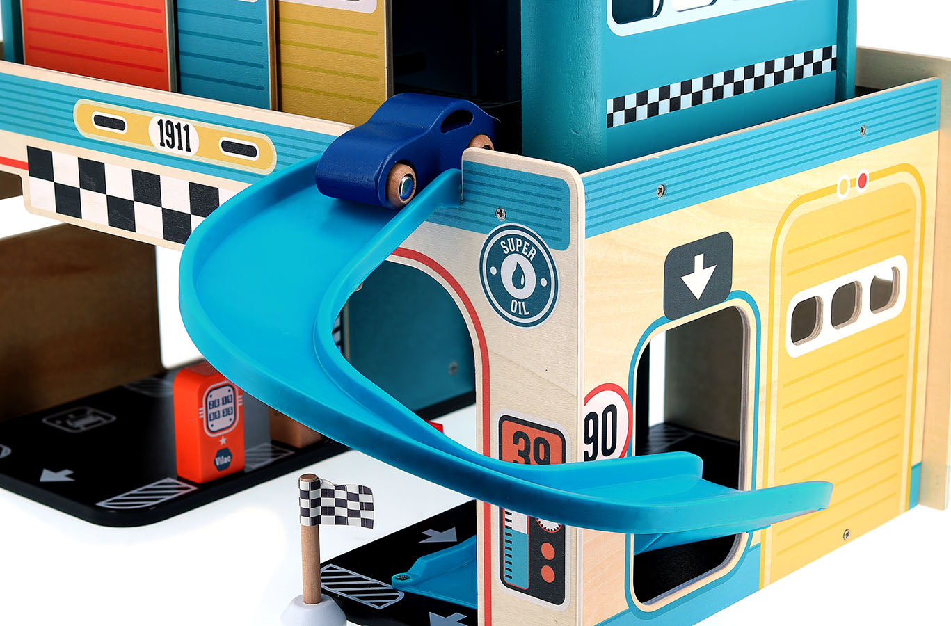 Vintage parkeringshus