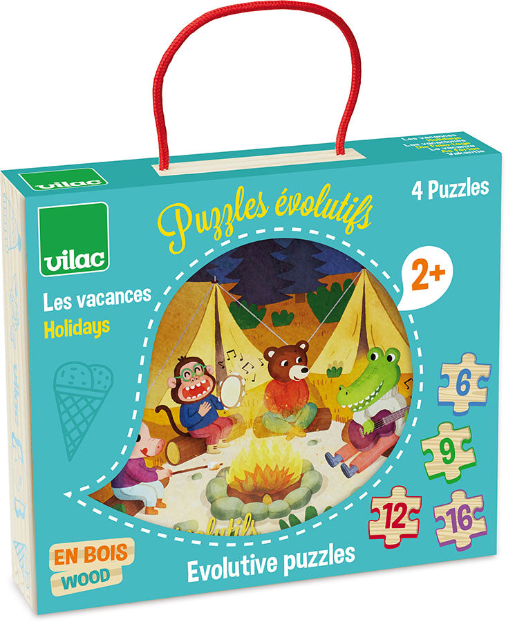 Puslespill x4 - ferie