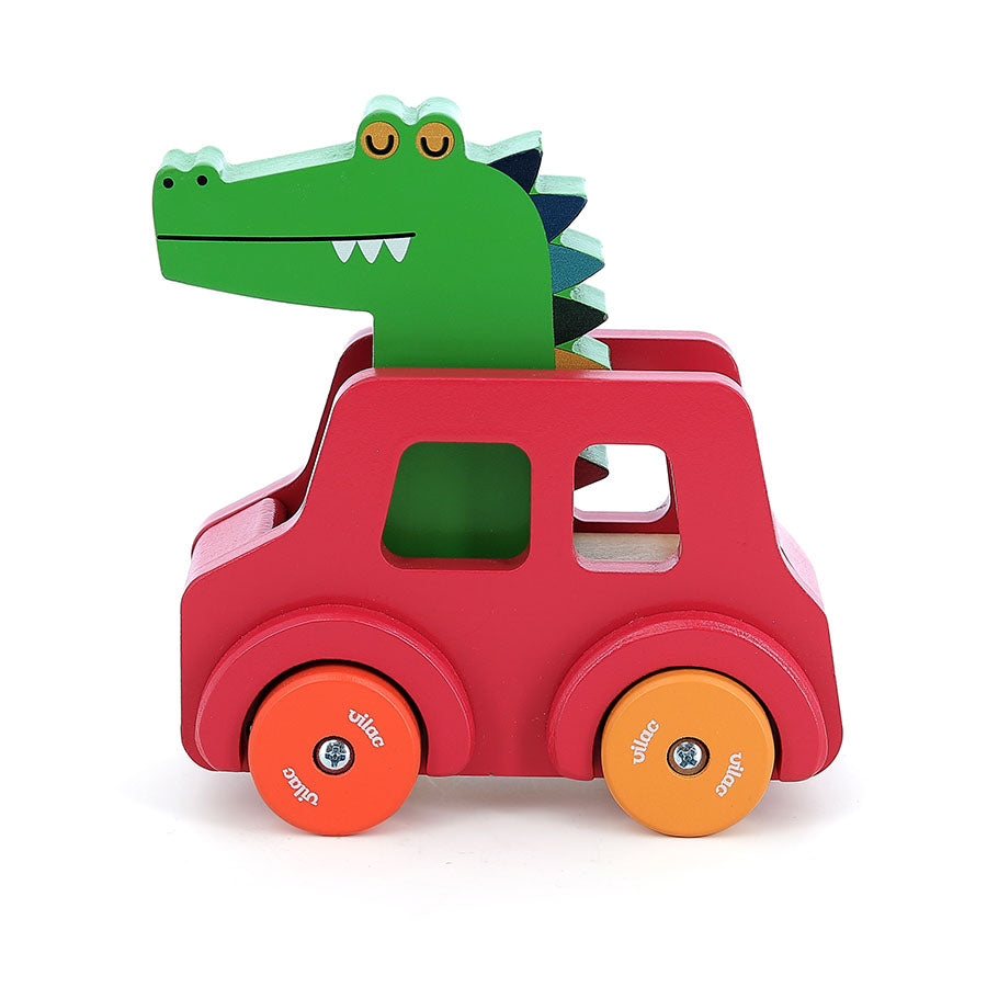 Bip-bil med krokodille