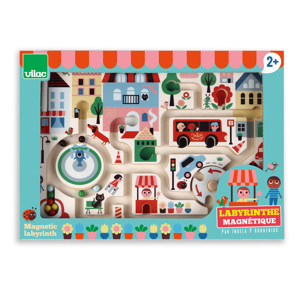 Labyrinttavle magnetisk - by
