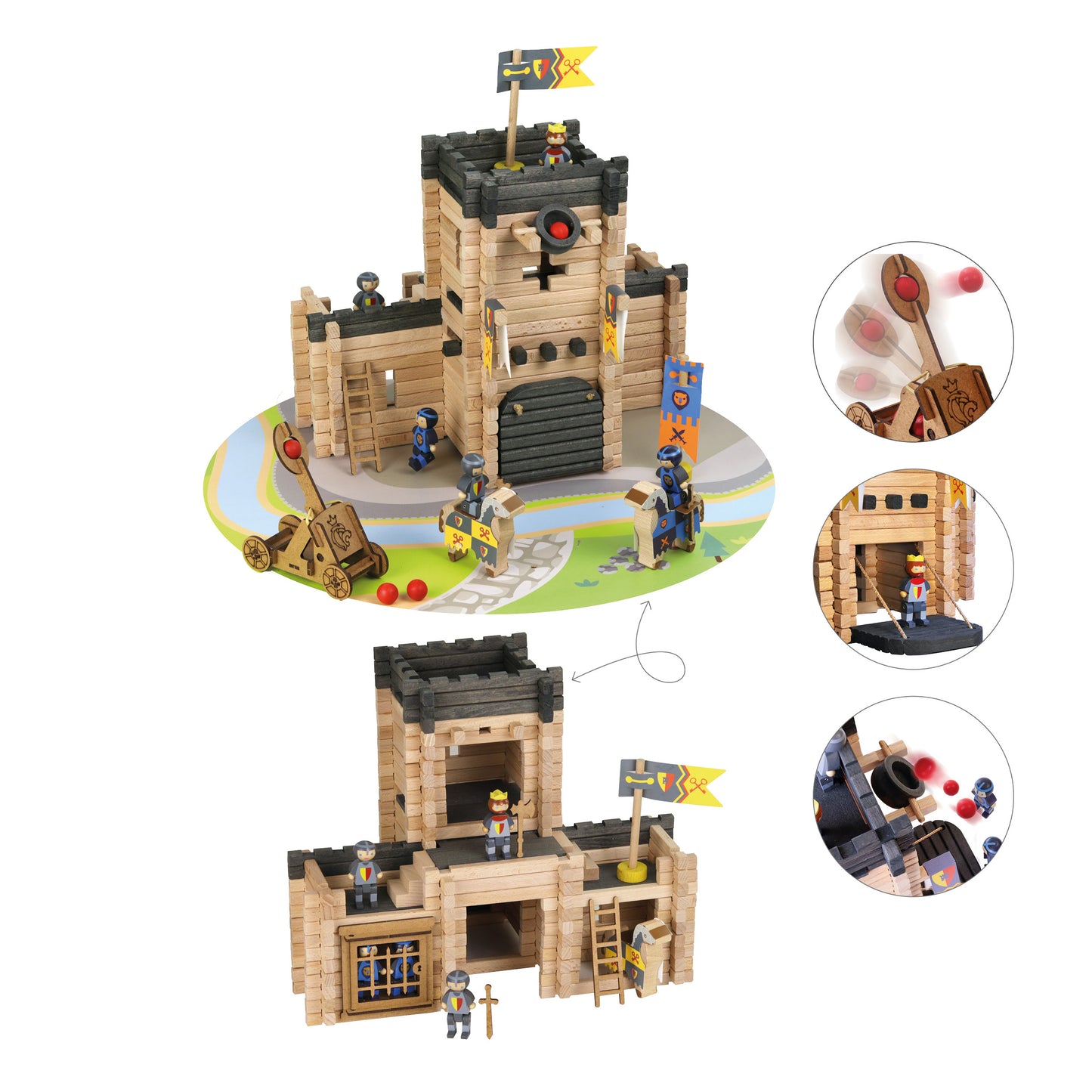 Festningsborg - stort byggesett