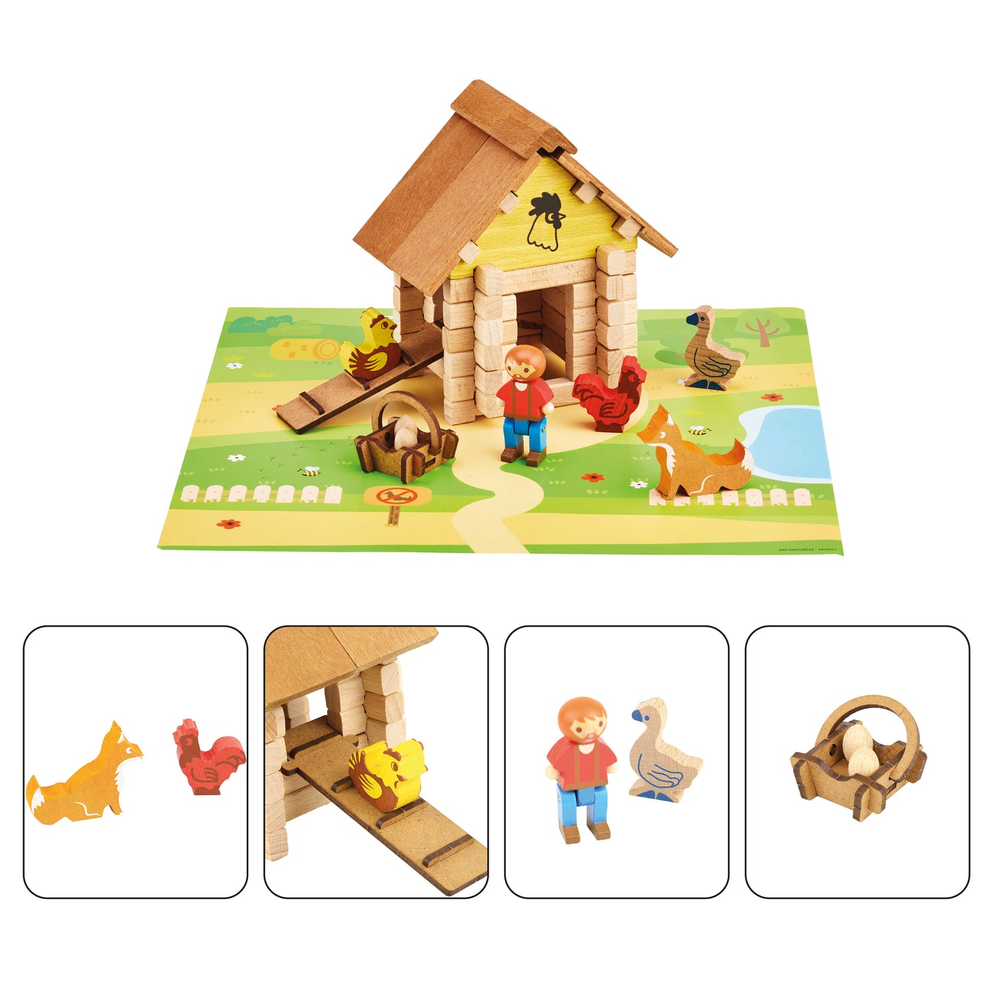 Hønsehuset - lite byggesett