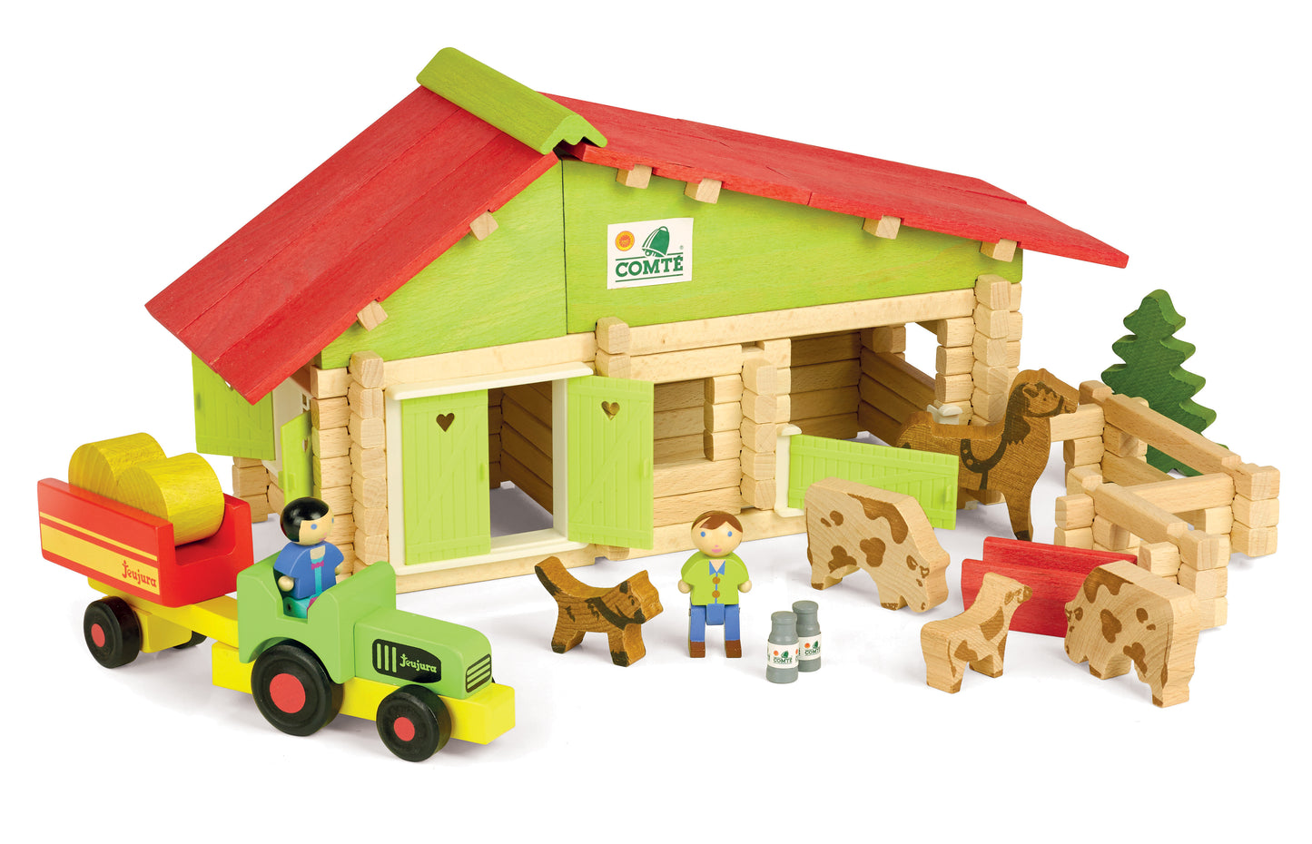 Bondegården - medium byggesett