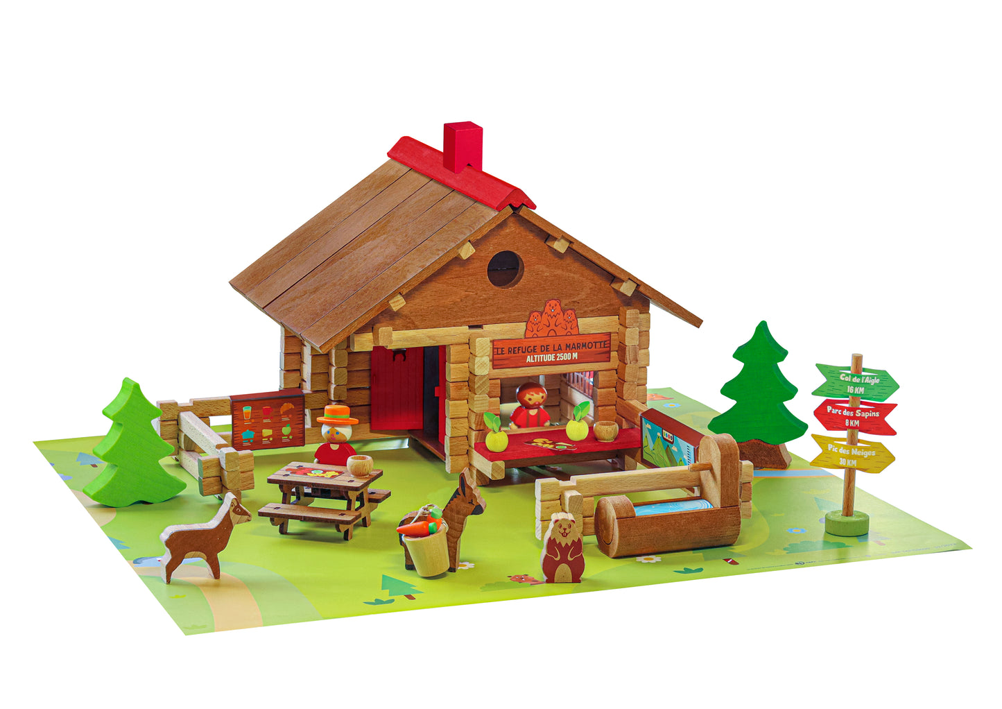 Turisthytta - medium byggesett