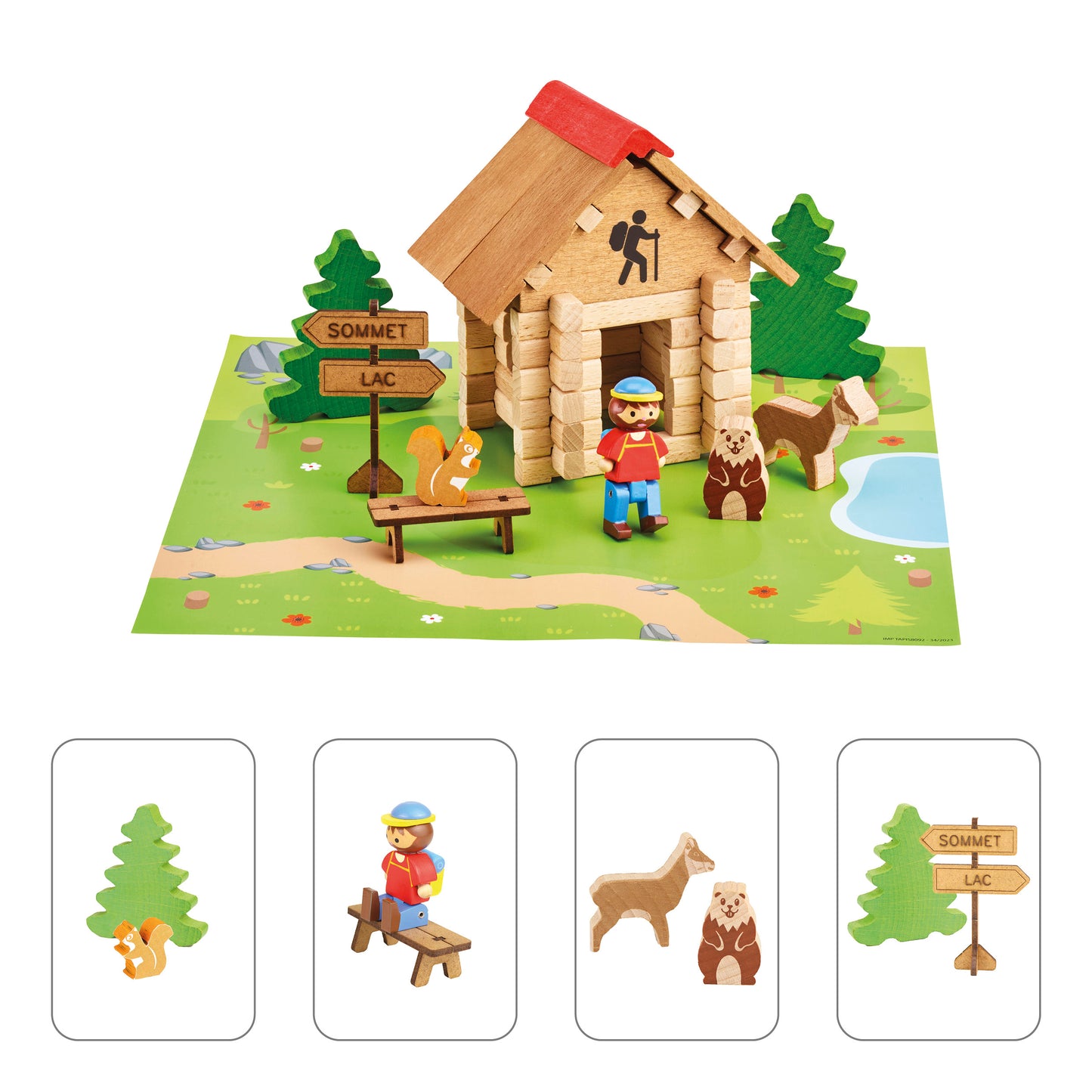 Fjellhytta - lite byggesett