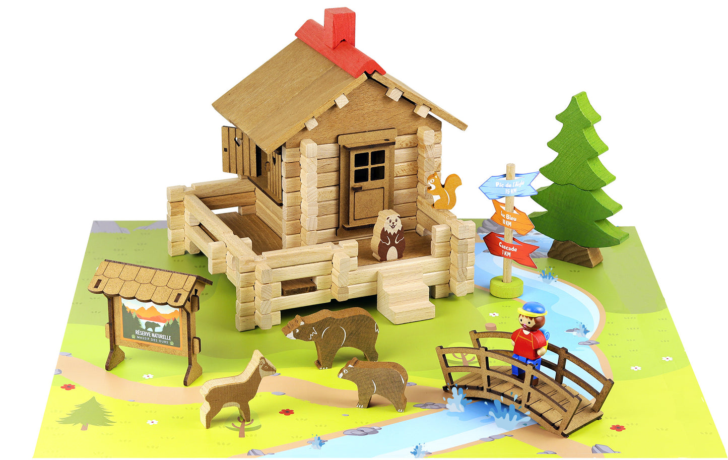 Naturreservatet - medium byggesett