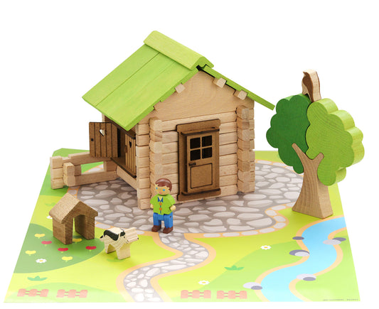 Det lille huset i skogen - lite byggesett
