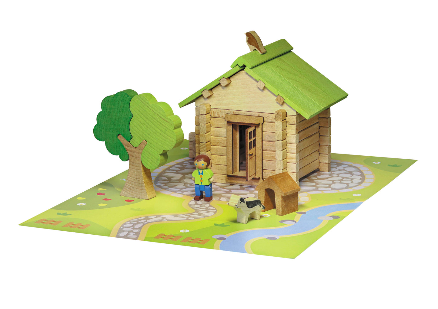 Det lille huset i skogen - lite byggesett