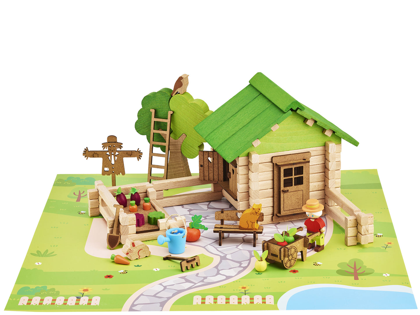 Kolonihagen - medium byggesett