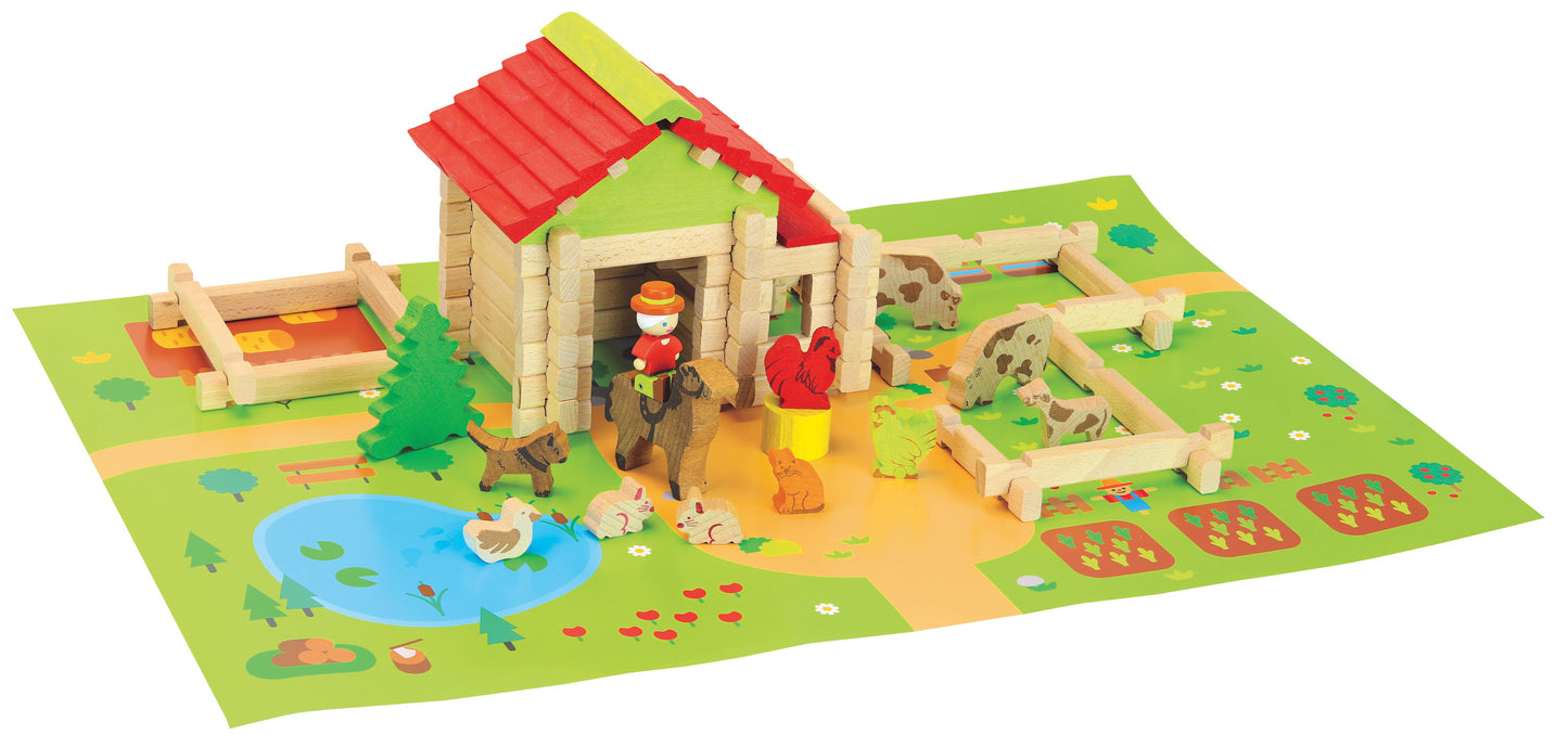 Min første bondegård - lite byggesett