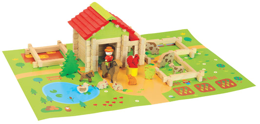 Min første bondegård - lite byggesett