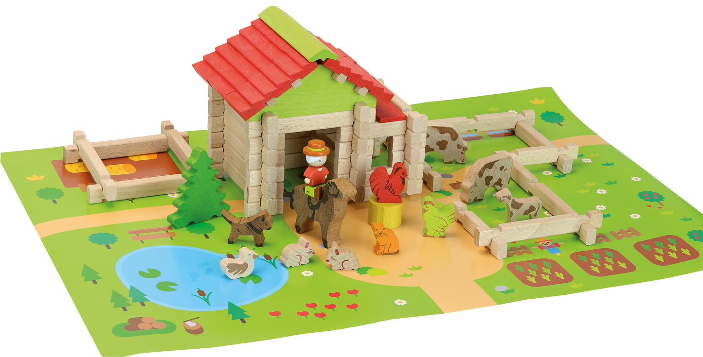 Min første bondegård - lite byggesett