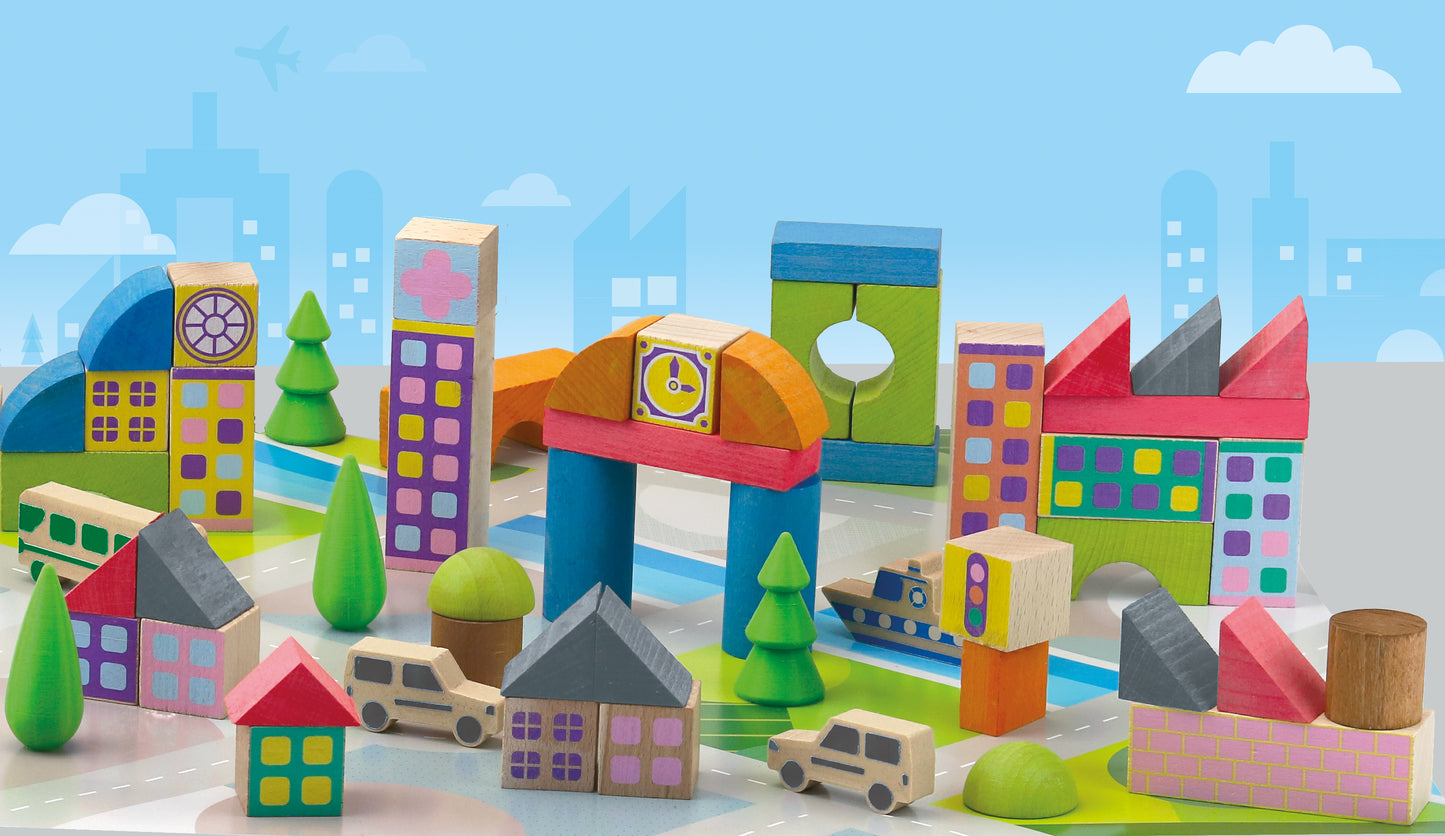 Byggeklosser - miniby