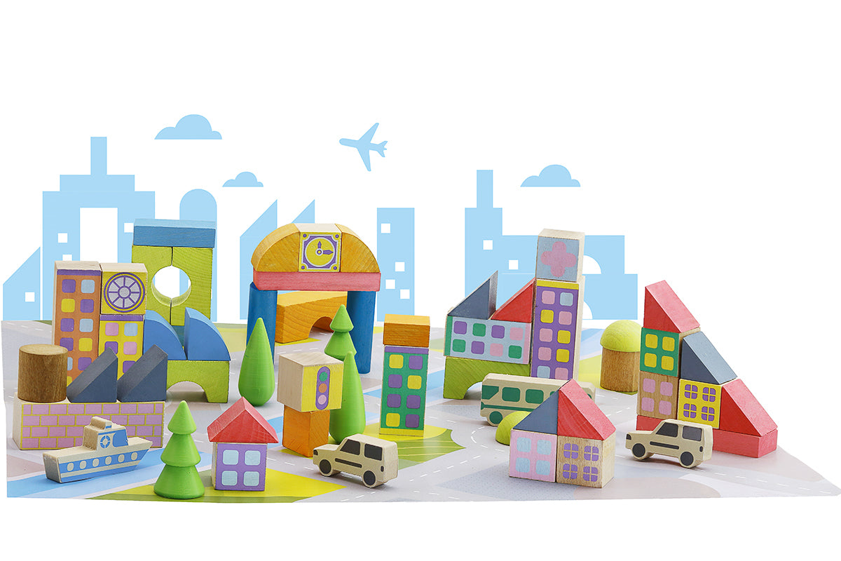 Byggeklosser - miniby