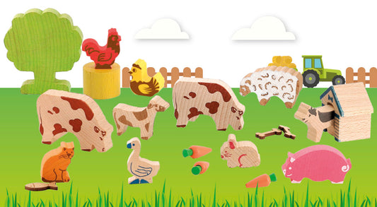 Gårdsdyr - figurer
