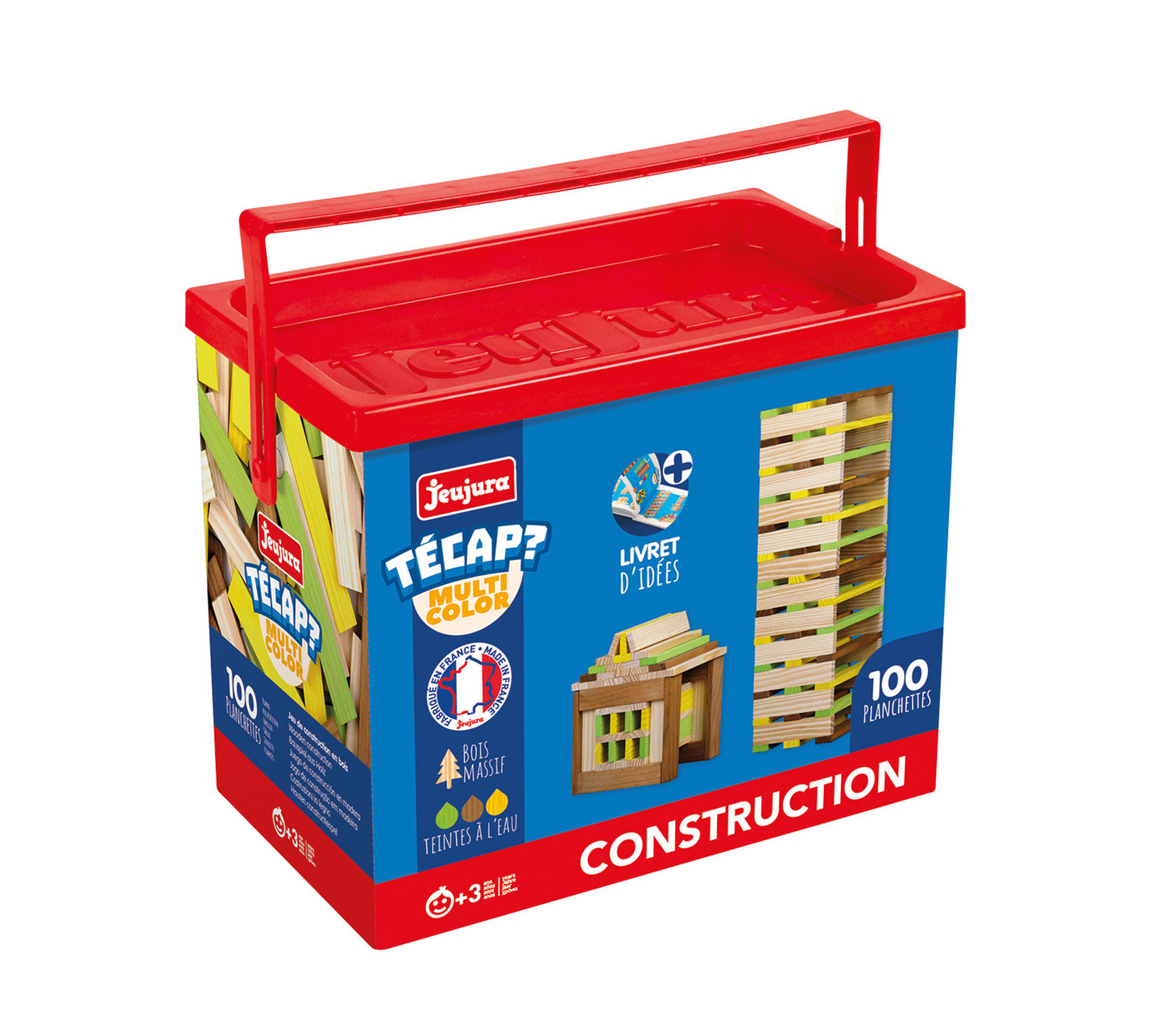 Byggeklosser - técap multicolor-liten