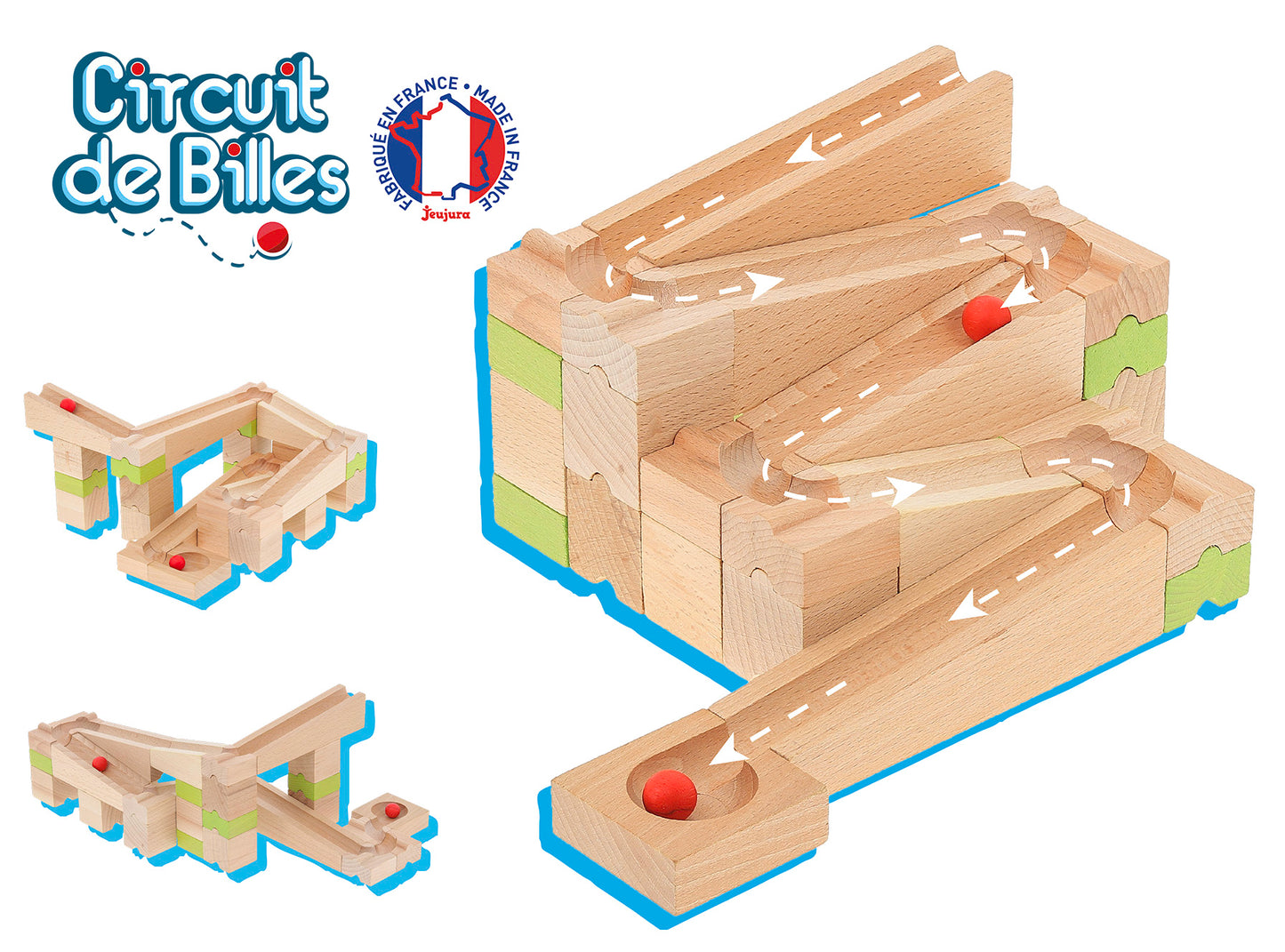 Byggesett - kulebane liten