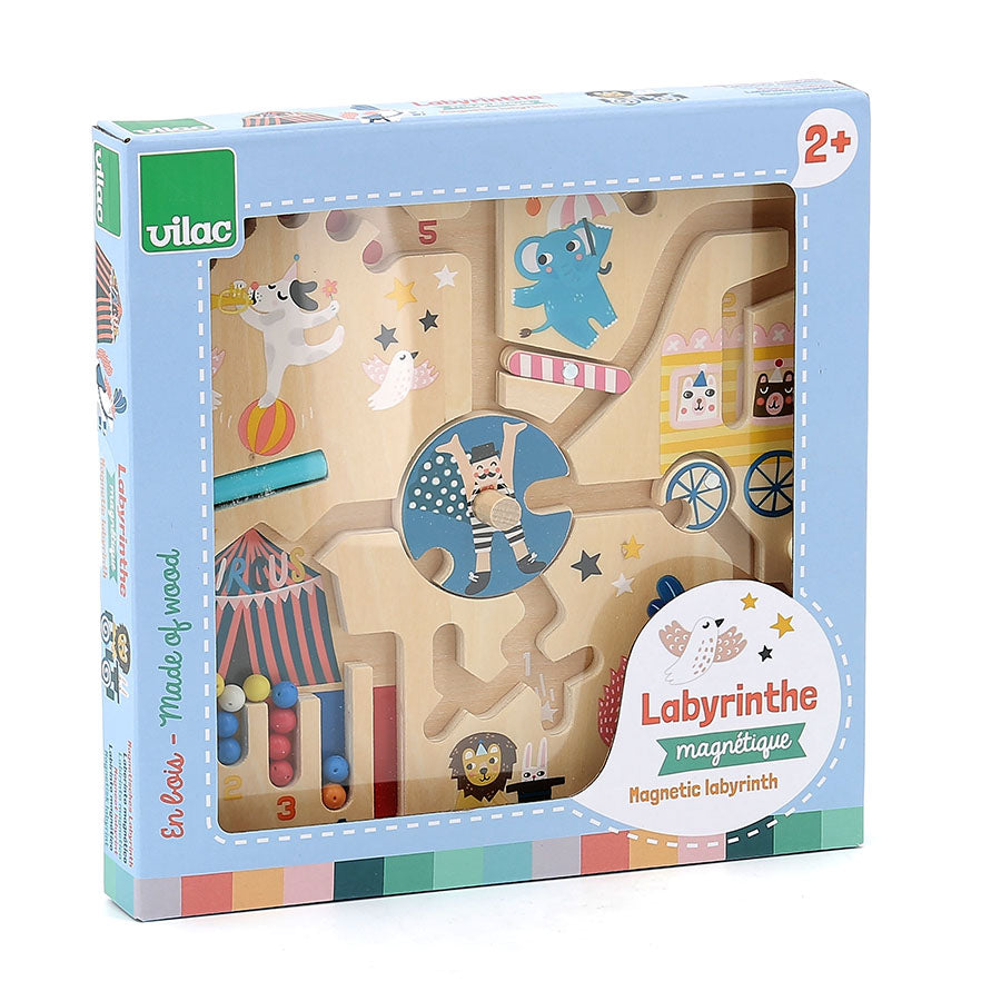 Labyrinttavle magnetisk - sirkus